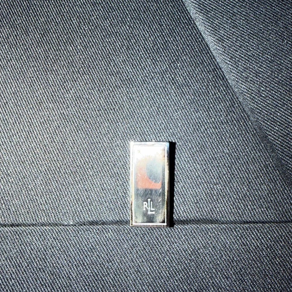 Lauren Ralph Lauren Silver Herringbone Frame - Picture 3 of 4